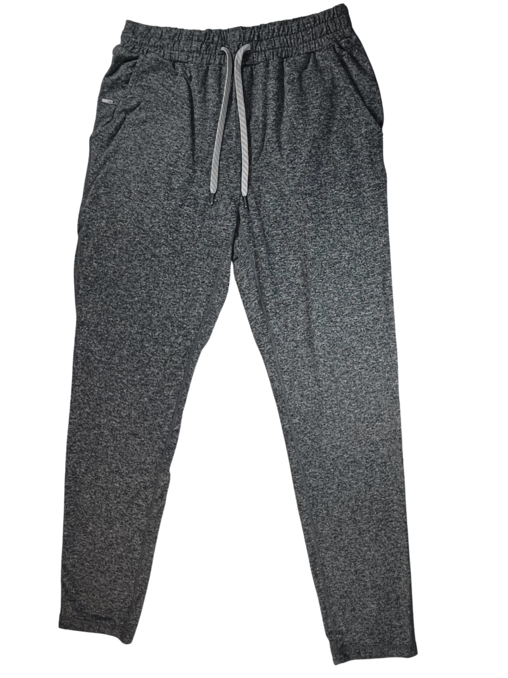 VUORI Men's M Ponto Performance Pant Joggers Dark Gray Heather Like New V418